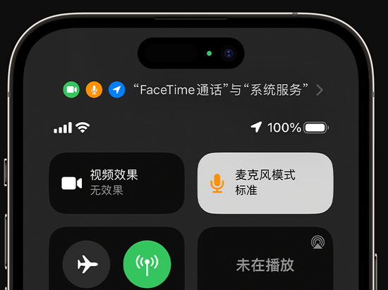 九湖镇苹果授权维修网点分享iPhone在通话时让你的声音更清晰 